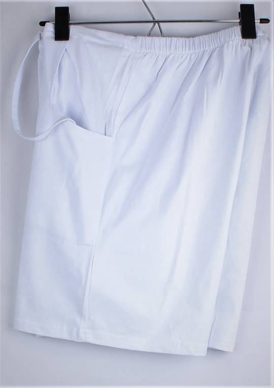 Alice & Lily cotton spandex shorts w pockets white STYLE: AL/ND-384 SIZES : S/M/L